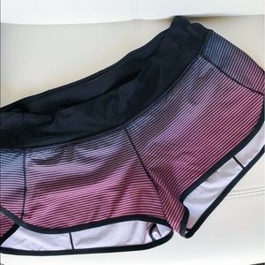 Lululemon 💛 Speed Shorts H20 💕💦 EUC